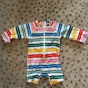 Hanna Andersson size 3-6 months baby swimsuit. SPF 50. New with no tags.